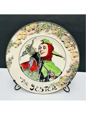 Vintage Royal Doulton The Jester 10.5" Collector's Plate England